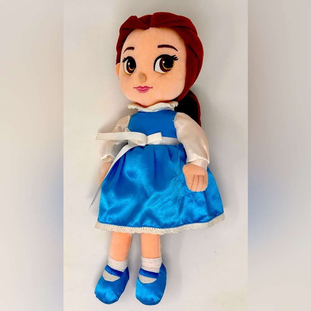 Disney Plush Belle Doll Beauty and the Beast 13”